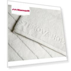 полотенце махр. STENOVA HOME Wave 100х160см белое, арт.16416 ПТХ-10403-3419