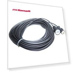 удлинитель Реальная Электрика 1 гнездо 20м б/з 16А IP44 2х1,5кв.мм ПВС черный