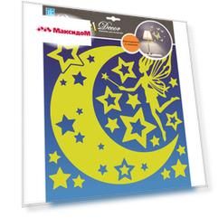 наклейка ROOMDECOR Ночная фея 30,5х30,5см, арт.RDA 8303