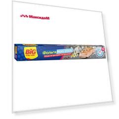 фольга BIG CITY LIFE Non-Stick 10м 28см 12мкм антипригарное покрытие