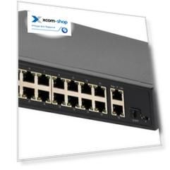 Коммутатор Бастион SKAT PoE-16E-2G-1S PoE Plus, мощность 150Вт, порты:16-Ethernet, 1-Uplink, 1-COMBO