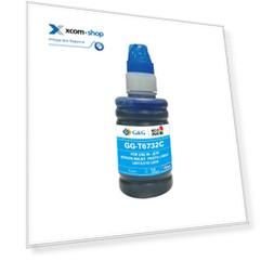 Чернила G&G GG-C13T67324A голубые T6732C для Epson L800/805/810/850/1800 (100мл)