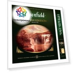 Чай Greenfield English Edition черный 100пак. карт/уп. (1383-09)