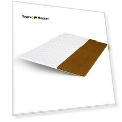 Наматрасник-топпер LONAX Cocos 3, 60x120 см
