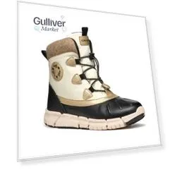 Сапоги утепленные Geox Flexyper белые (39)