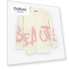 Кардиган удлиненный молочного цвета Gulliver (122)