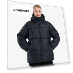 Columbia Puffect Hooded Jacket, Черный