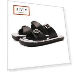 Кожаные шлепанцы Prada