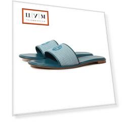 Комбинированные шлепанцы Giorgio Armani