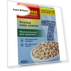 Хлопья ясно солнышко 7 злаков, 400 г - 5 шт.