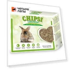 CareFresh CHIPSI ORIGINAL Наполнитель бумажный для птиц и мелких домашних животных5 л
