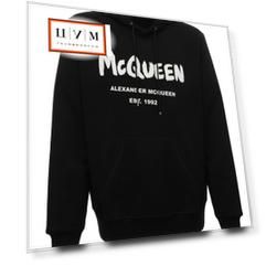 Хлопковое худи Alexander McQueen