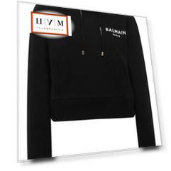 Хлопковое худи Balmain