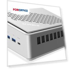Компьютер_Smartdesk mini PC Ryzen 9 4900H (8C/16T - 3.3Ghz), 2x8GB DDR4 3200, 512GB SSD M.2, Radeon Graphics, WiFi6, BT, 1xHDMI, 1xDisplayPort, 1xUSB Type-C, 2xRJ45, TPM2.0, Vesa mount, Win 11 Pro, 1Y