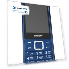 Мобильный телефон Digma LINX B280 LT2072PM 32Mb, 2Sim, 2.8" 240x320, 0.08Mpix, GSM900/1800 FM, dark blue