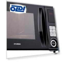 Микроволновая печь Hyundai HYM-D3010, 800Вт, 23л, нержавеющая сталь