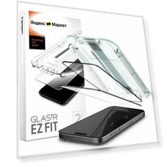 Защитное стекло SPIGEN GLAS.TR 2-PACK iPhone 15 Pro Black ( 2шт в упаковке )