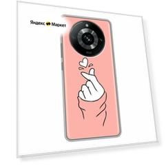 Дизайнерский силиконовый чехол для Реалме 11 Про / Realme 11 Pro Любовь
