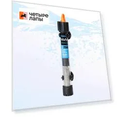 WATERA Кварцевый трубчатый нагреватель для аквариума, 25 Вт