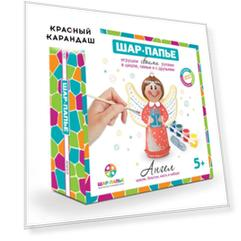 Набор для творчества Шар-Папье "Ангел" с блёстками