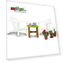 Мебель для домика Lundby Смоланд "Садовый комплект"