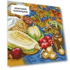 Набор Картина стразами "Дары осени"