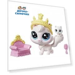 Игровой набор Littlest Pet Shop Парочки котенок 4 см