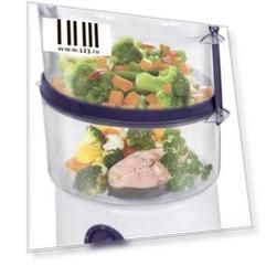 Пароварка Lumme LU-1405 фиолетовый 400 Вт 2.5 л