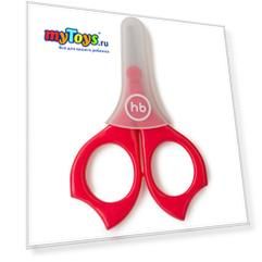 Ножницы детские для ногтей Happy Baby, ruby
