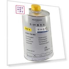 Тормозная жидкость VAG BRAKE FLUID DOT-4 1 л
