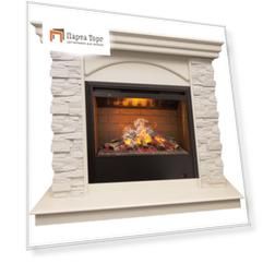 Камин RealFlame Elford WT с Helios 3D