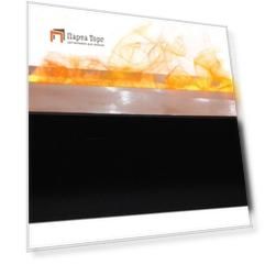 RealFlame Line-S 150 3D Matte Black