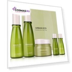 набор уходовый с экстрактом льна the saem urban eco harakeke skin care 3 set
