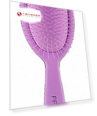 FRAMAR Щетка распутывающая для волос Благородный пурпур / Detangle Brush Purple Reign 1 шт