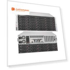 Платформа SuperMicro SSG-6049P-E1CR36L RAID 2x1200W