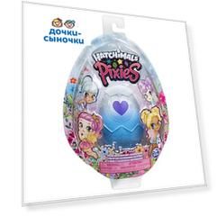 Фигурка коллекционная Hatchimals Colle Пикси сезон 1(бело-голубой), 6.5 см