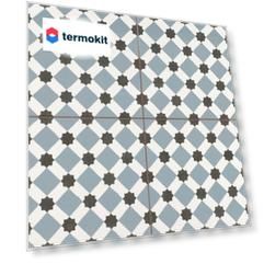 Керамическая плитка Dvomo Timeless Henley Ice напольная 45x45
