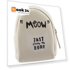 Сумочка - Кошелек на молнии Кот Meow (10см) (ПВХ бокс)