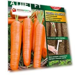 Семена Аэлита Морковь Атлет F1 (на ленте), 8 м