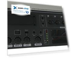Микшер-усилитель JDM PS-3360 360 Вт/100 В, 4 микрофонных/линейных и 3 стерео входа, вход AMP, PREAMP выход, блок сирен, 5 зон, функция приоритетов