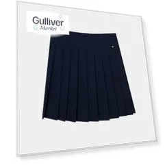 Синяя юбка в складку Gulliver (152)