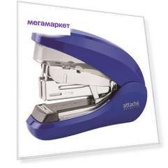 Степлер Attache Selection MSBL1020, №10, до 20 листов, синий, 10шт.