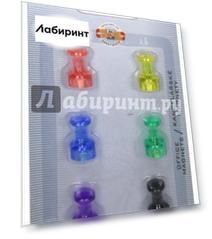 Магниты фигурные (20 мм, 6 штук, в ассортименте) (236165)