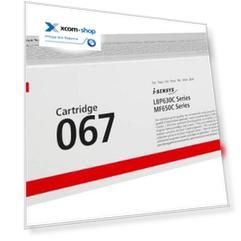 Тонер-картридж Canon 067 M 5100C002 для i-SENSYS LBP631/633 и MF651/655/657 красный , 1250 стр.