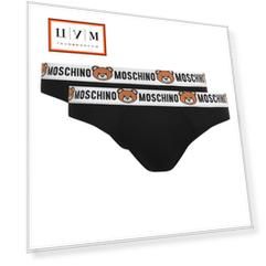 Комплект из двух брифов Moschino