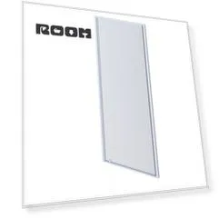 AQ NAA 6211-80 Душевая дверь, распашная 800x2000 профиль хром, стекло прозрачное