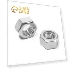Гайка шестигранная ТУНДРА krep, DIN934, М16, оцинкованная, 5 кг