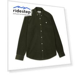 Рубашка CARHARTT WIP L/S Madison Cord Shirt Plant/Wax