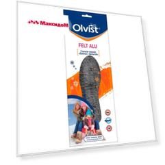стельки OLVIST Felt Alu зимние шерсть войлок безразмерные
