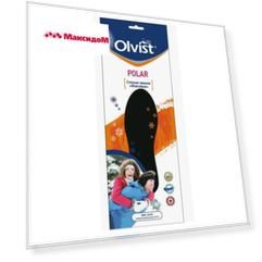 стельки OLVIST Polar зимние флис латекс безразмерные черный